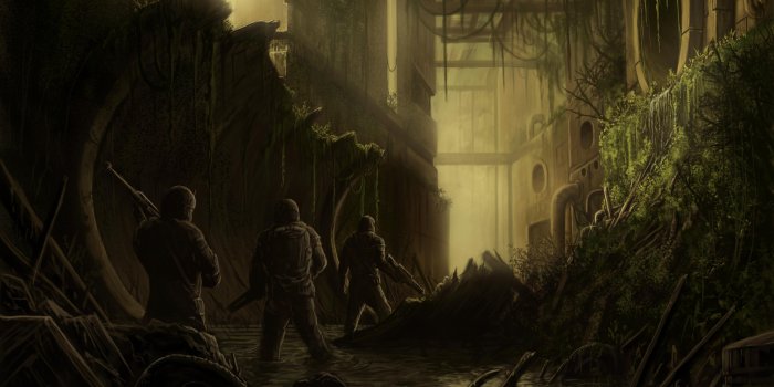 3554x1999 Post apocalyptic HD wallpaper download