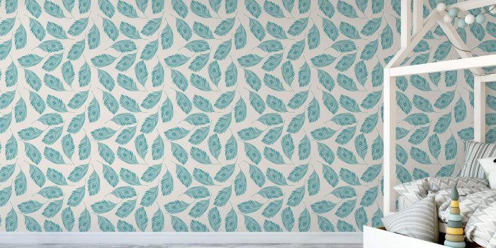 3168x1958 Peacock Feathers Wallpaper for Walls – WallsNeedLove