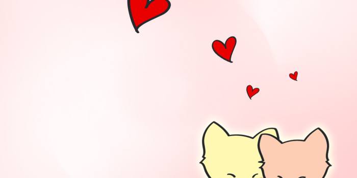 1280x1024 Cats Hearts Cat Love Heart Cute Desktop wallpapers at GetHDPic.com