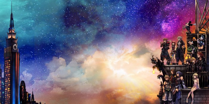 3840x2160 Kingdom Hearts III Wallpaper - Cover Art Wallpaper | Cat with Monocle