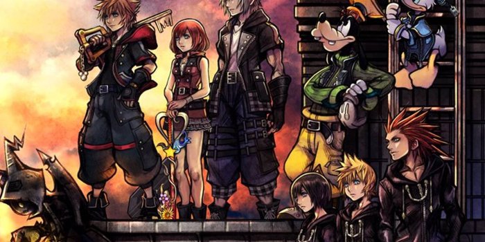 1440x2960 Kingdom Hearts III Wallpaper - Cover Art Wallpaper | Cat with Monocle