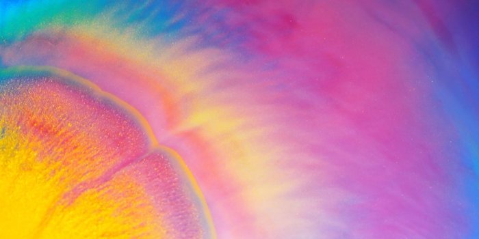 1280x720 Wallpaper Glitter, Colorful, Feather, HD, Abstract, #8900