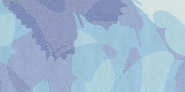 1500x1167 Blue Teal White Mauve Abstract Butterflies Wallpaper Border for