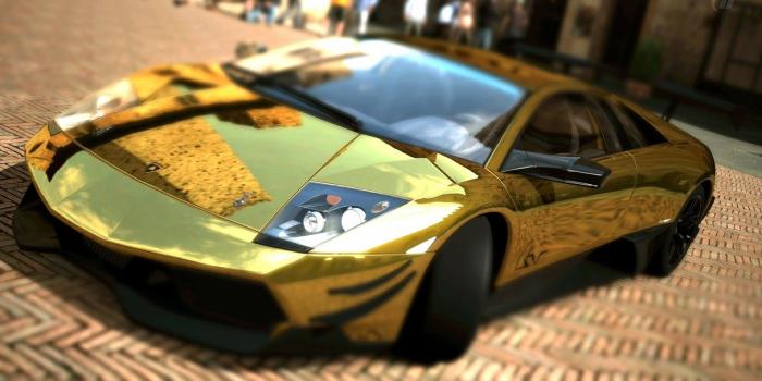 1600x900 46+] Cool Gold Cars Wallpapers on WallpaperSafari