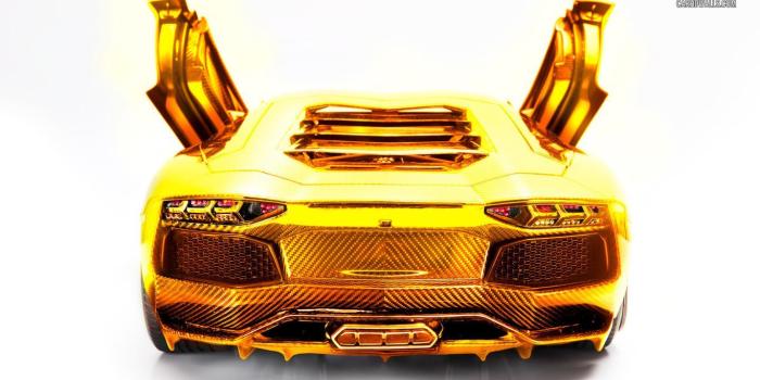 1366x768 Cool-Lamborghini-Golden-Car-HD-Wallpaper.jpg (1366×768) | Super