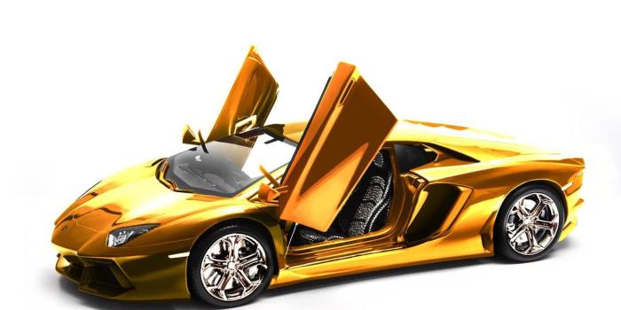 1920x1080 Gold Lamborghini Aventador LP700-4 scale model to fetch €3.5m at