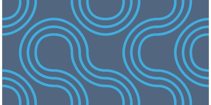 1500x1500 Mamma Screen Printed Wallpaper in Azulado 'Bright Turquoise on