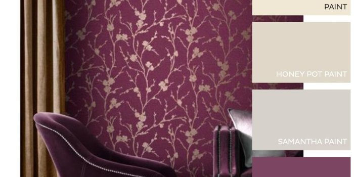 1024x1024 Meiying Mauve Wallpaper | Purple Wallpaper | Graham & Brown