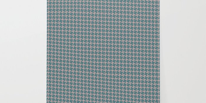 1500x1500 Teal Mauve Pinwheel Pattern Wallpaper by artaddiction45 | Society6