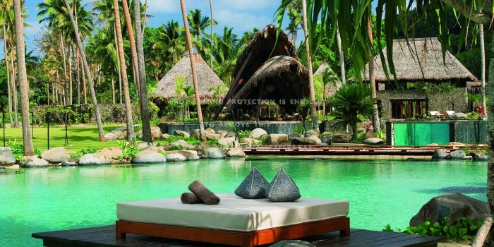 3000x2144 beautiful aqua pool in fiji beach island