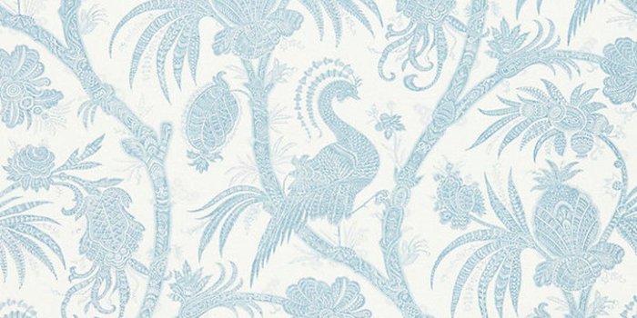 1280x1280 Balinese Peacock/Sky WP88355-002 by Scalamandre Wallpaper - Fabric