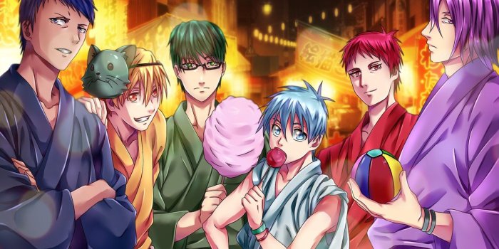 1332x850 Wallpaper team, guys, Kuroko From Basket, Kuroko's Basketball