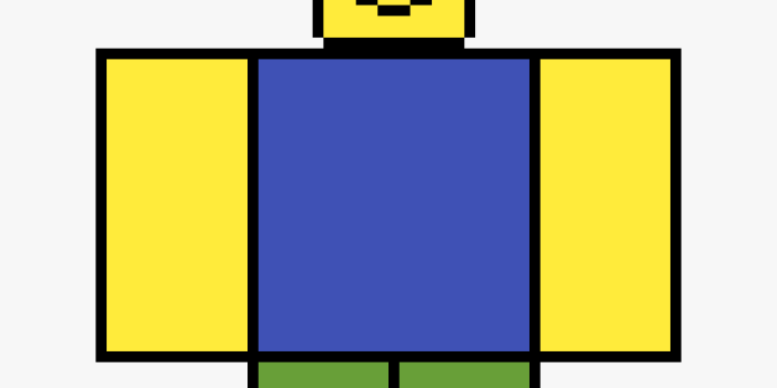 860x1077 Roblox Noob - Art - Minecraft Roblox Noob Small, HD Png Download