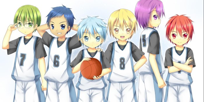 1920x1080 Kuroko Basketball Characters HD wallpaper download