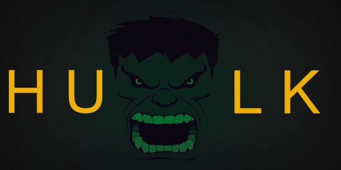 1920x1080 Incredible Hulk wallpaper, Hulk, artwork, Marvel Comics, text HD