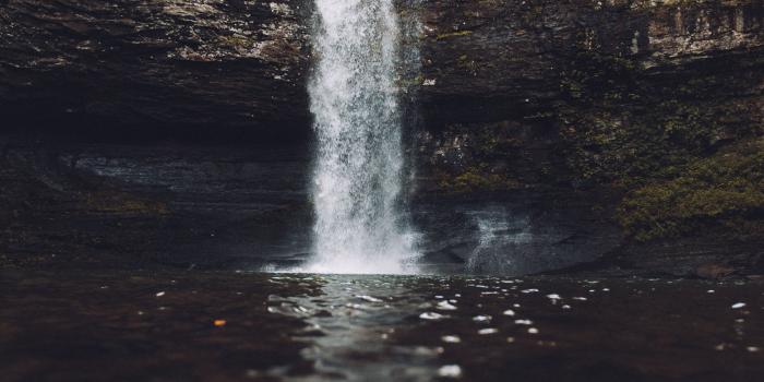 4575x6855 waterfalls surrounded with trees photo – Free Waterfall Image on