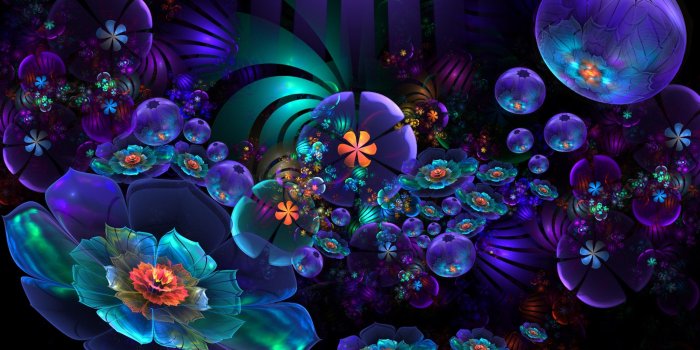 2560x1600 Neon Flowers Background - 2560x1600 Wallpaper - Ecopetit.cat