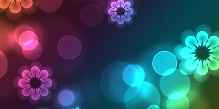 1280x960 Neon Flowers HD Wallpapers | Backgrounds