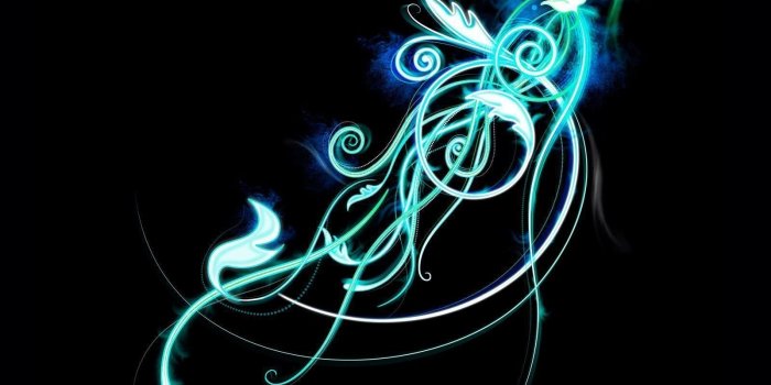 1600x1200 Neon Flowers Wallpapers Desktop Background