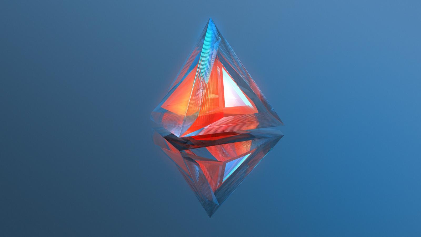 2560x1440 Triangle Geometry 3d Digital Art, HD 3D, 4k Wallpapers, Images