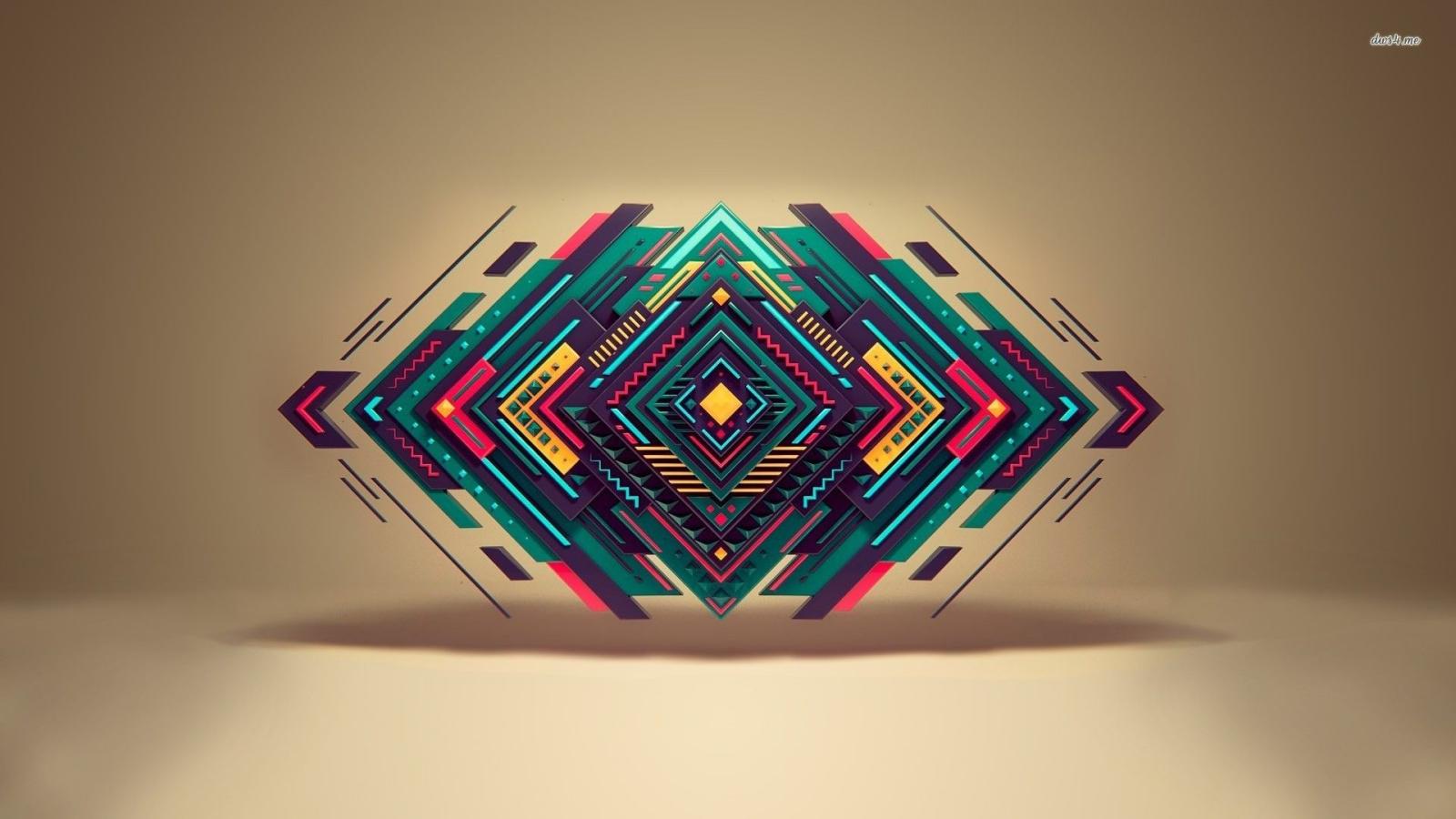 1920x1080 47+] Geometric Shapes Wallpaper on WallpaperSafari