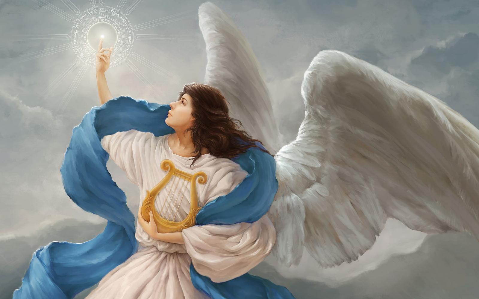 1920x1200 Image Wings Girls Fantasy angel 1920x1200