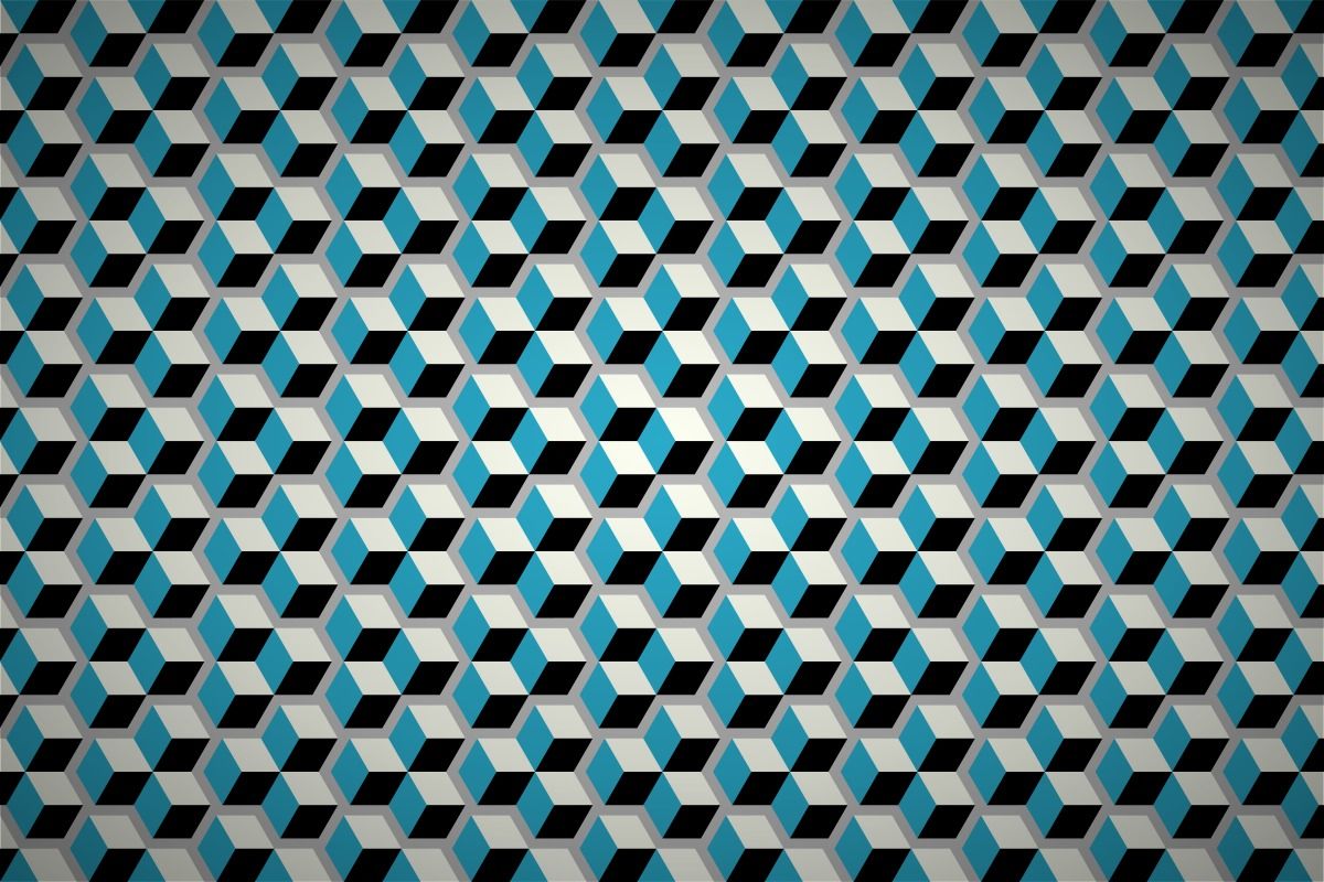 1200x800 3D Geometric Designs | Free geometric cubes wallpaper patterns