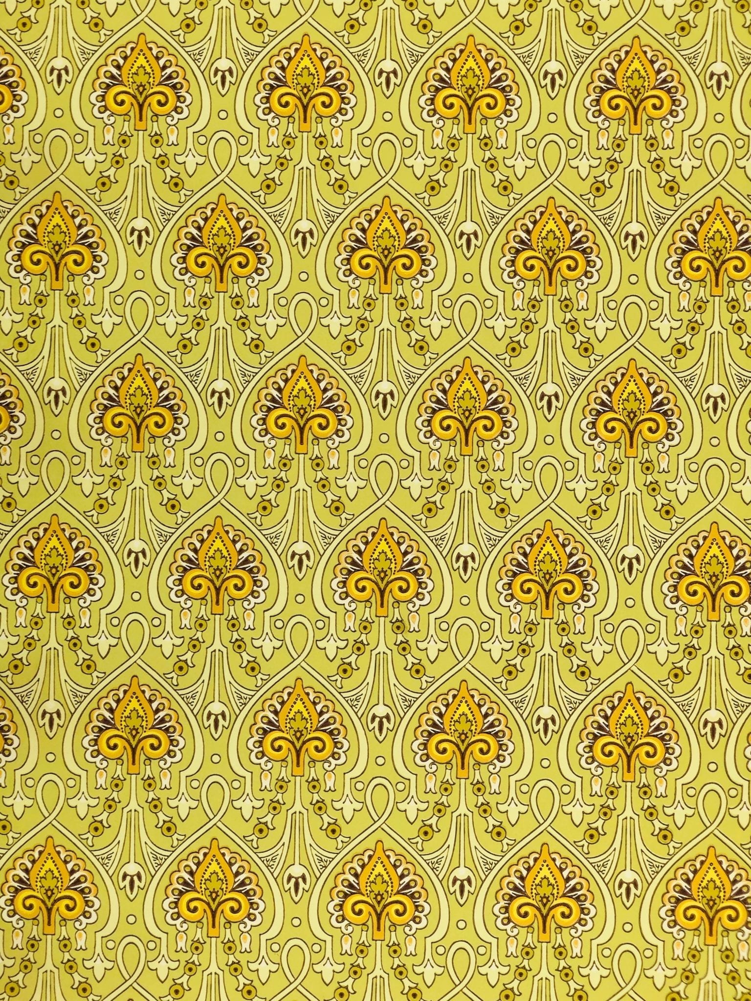 1536x2048 60s Baroque Wallpaper - Vintage Wallpapers