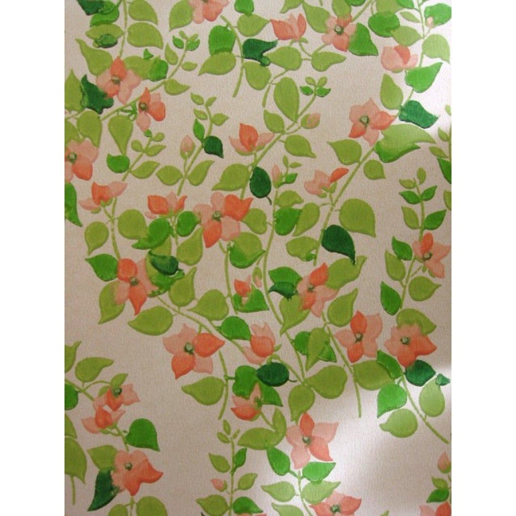 1024x1024 Vintage Wallpaper price by the Roll 60s Retro Wallpaper | Etsy