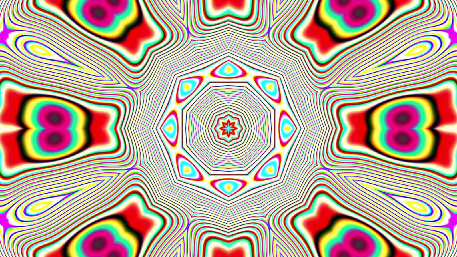 1920x1080 1920x1080, Detailed Psychedelic Retro 60s Kaleidoscope