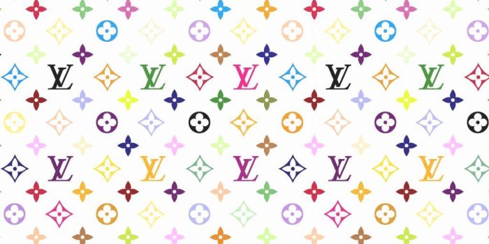1024x768 Aesthetic Louis Vuitton Neon Wallpapers