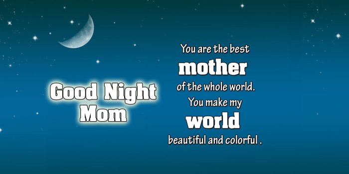 1920x1080 Good night quotes for mother & Good night mother images