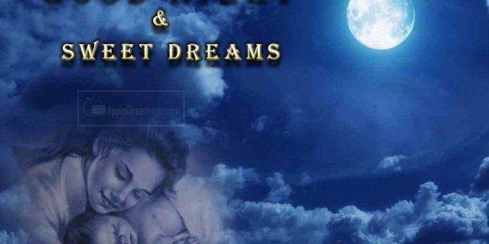 1024x768 Good Night Sweet Dreams Greetings (ID=2200) | AppleGreetings.com
