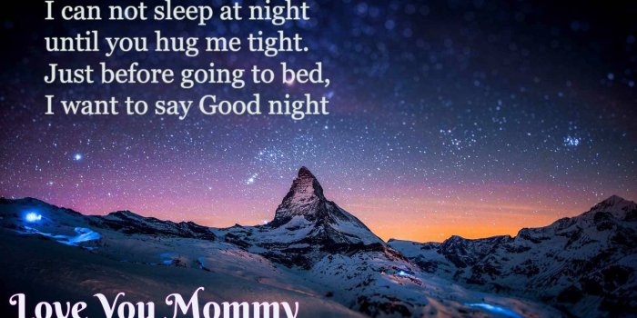 1920x1200 Good Night Mommy Wishes - Quotes & Messages