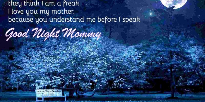1680x1050 Good Night Mommy Wishes - Quotes & Messages