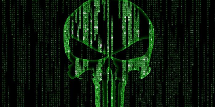 1600x1200 Green Hacker Skull Wallpapers HD
