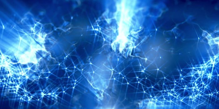 1280x720 4K Blue Moving Background - Shiny Deep Fractal Waves #AAvfx Live