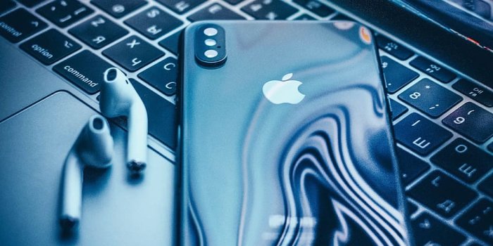 910x1360 HD wallpaper: space gray iPhone 8 Plus, emblem, connection, close