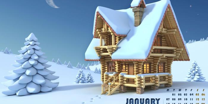 1440x900 In January Calendar Wallpaper 32112 - World Wallpapers - Landscape