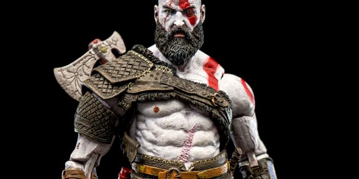 1920x1080 Desktop wallpaper kratos, god of war, warrior, video game, figure