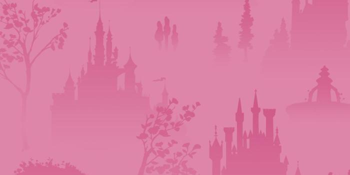 1000x1000 DK5985-Walt Disney Kids Scenic Princess Toile-Pink