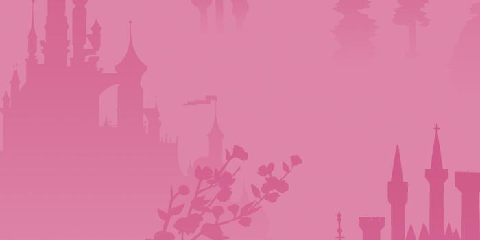 3840x1080 Disney Princess Pink Tonal Scenic Wallpapers InteriorDecorating