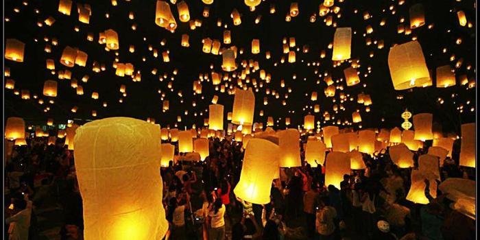 1024x768 Free download Amazing Thailand Wallpapers Lantern Festival