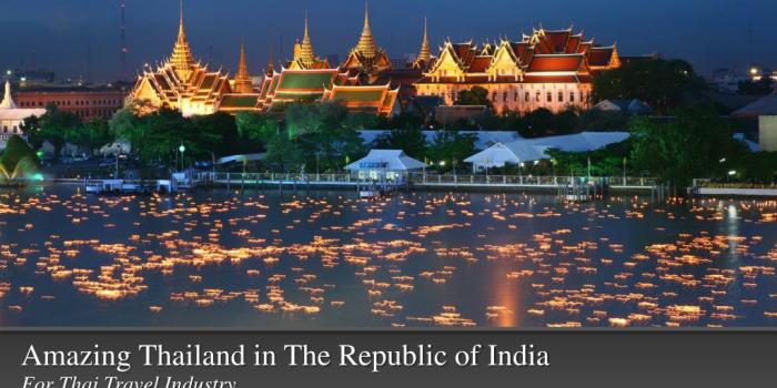 1024x768 PPT - Amazing Thailand in The Republic of India For Thai Travel