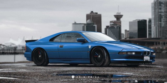 1920x1080 Classic BMW 8 Series Rendered As A 1990's Ferrari Fighter