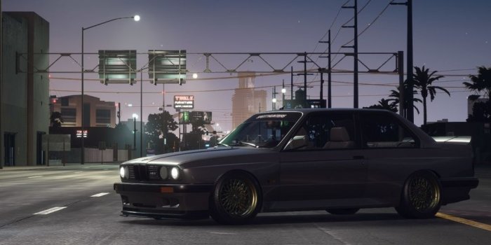 1024x768 Desktop wallpaper artwork, classic car, bmw, hd image, picture