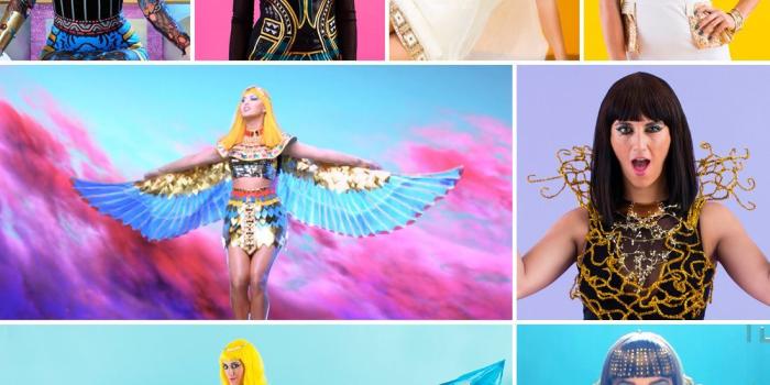 1100x1107 DIY All of Katy Perry's “Dark Horse” Video Costumes for Halloween