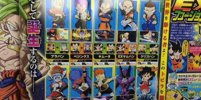 1200x900 Dragon Ball Fusions - Brapan, Vegenks, Yamgeta, EX Tiencha