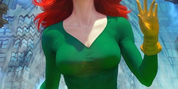 728x1116 HD wallpaper: Artgerm, Jean Grey, Phoenix (Marvel Comics), X-Men