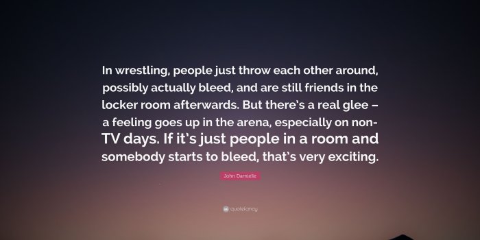 3840x2160 John Darnielle Quote: “In wrestling, people just throw each other